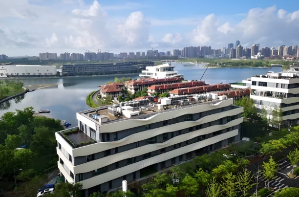 上海奉賢上海之魚5000㎡獨棟酒店出售，湖景頭排且區(qū)域唯一可售